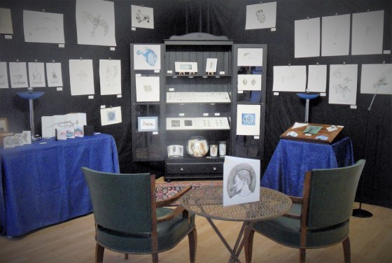 Prise de vue de l'exposition Wunderkammer, février 2016