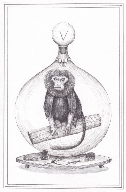 Hiver- encre sur papier, A5, 2015